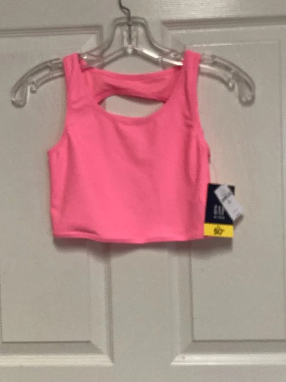 Gap Kid New With Tags top sleeveless pink girls size XL